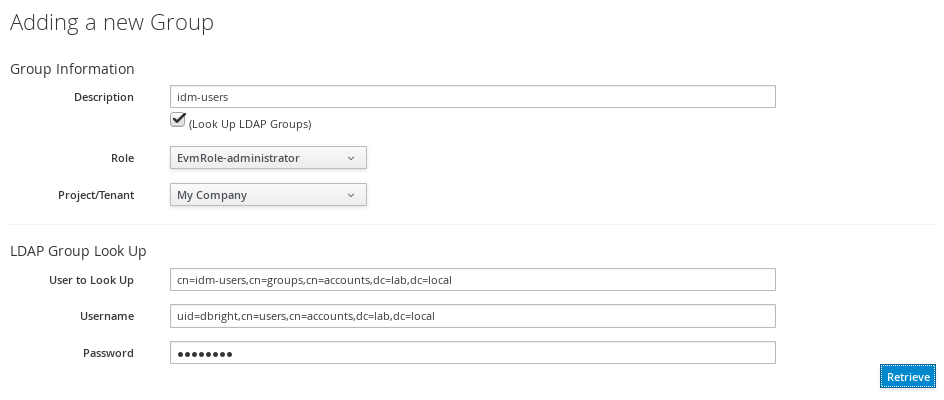 assign ldap roles