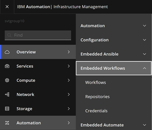 Embedded Workflow UI