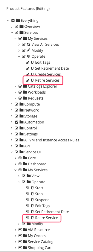 Dual Feature Identifier Checkboxes