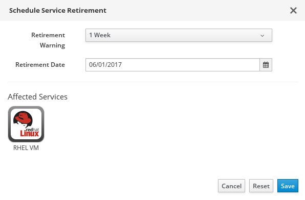ssui schedule service retirement