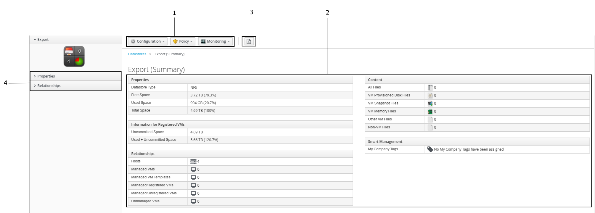 view datastore new